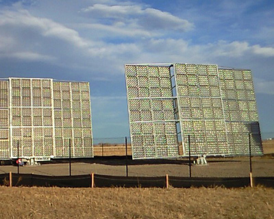 太陽光自動追尾型集光発電システム