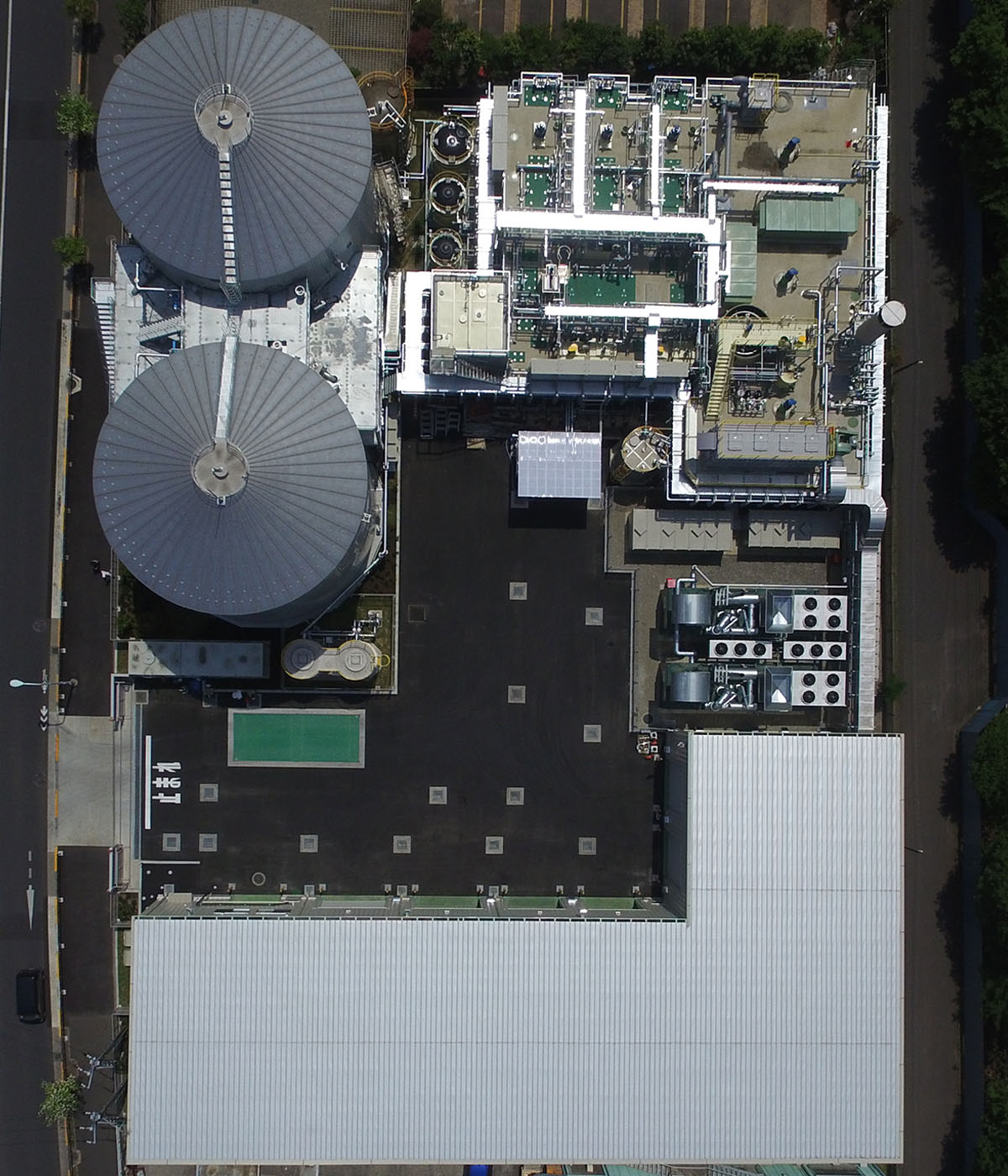 羽村バイオガス発電所（東京都羽村市）